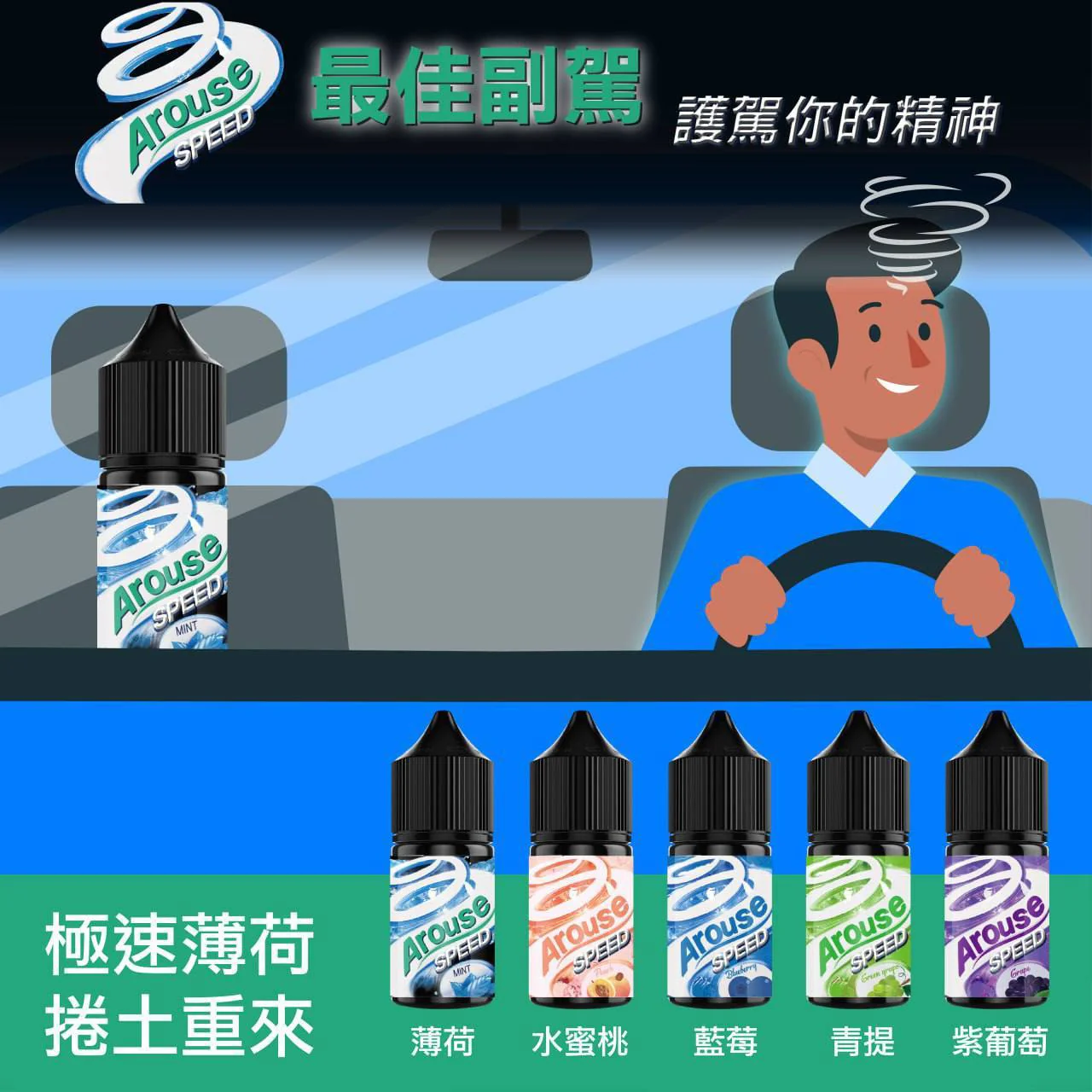 IMG_7759 Arouse Speed 極速薄荷系列 30ML 小煙 煙油